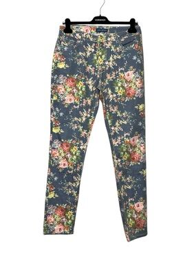 APRIL CORNELL Floral Garden Denim Jeans